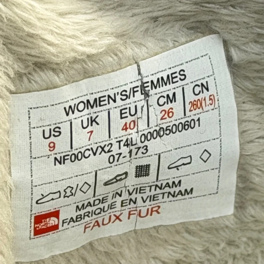 The North Face Shellista Boots Womens 9 Lace Luxe Brown Waterproof NF00CVX2